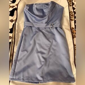Periwinkle Short Formal Dress